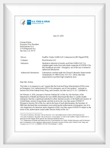 Autorisation FDA-EUA